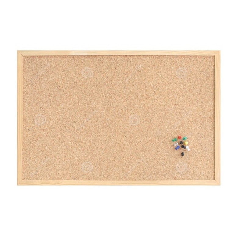 DOUBLE-SIDED CORK BOARD 40x60