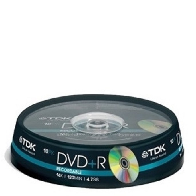 DVD+R CAKE BOX 10 TEM. (Αντιγραφή)