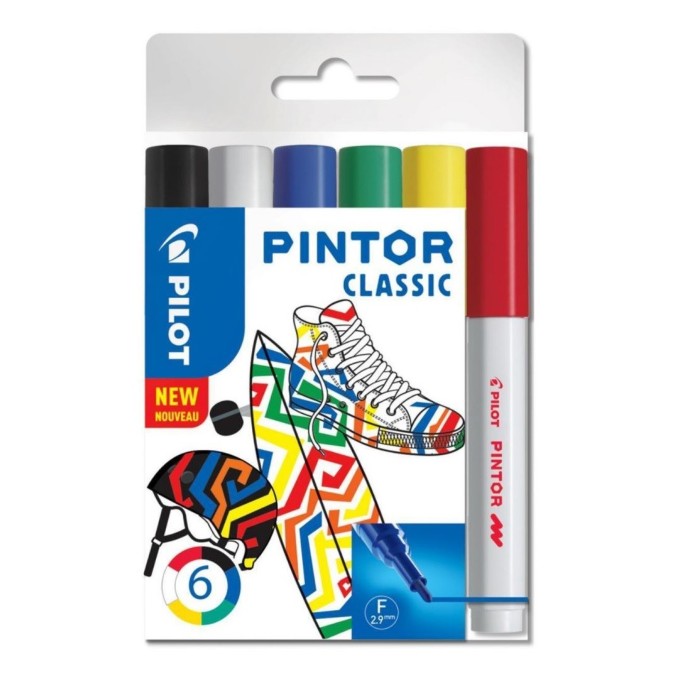 PILOT PINTOR CLASSIC PAINT MARKERS MEDIUM